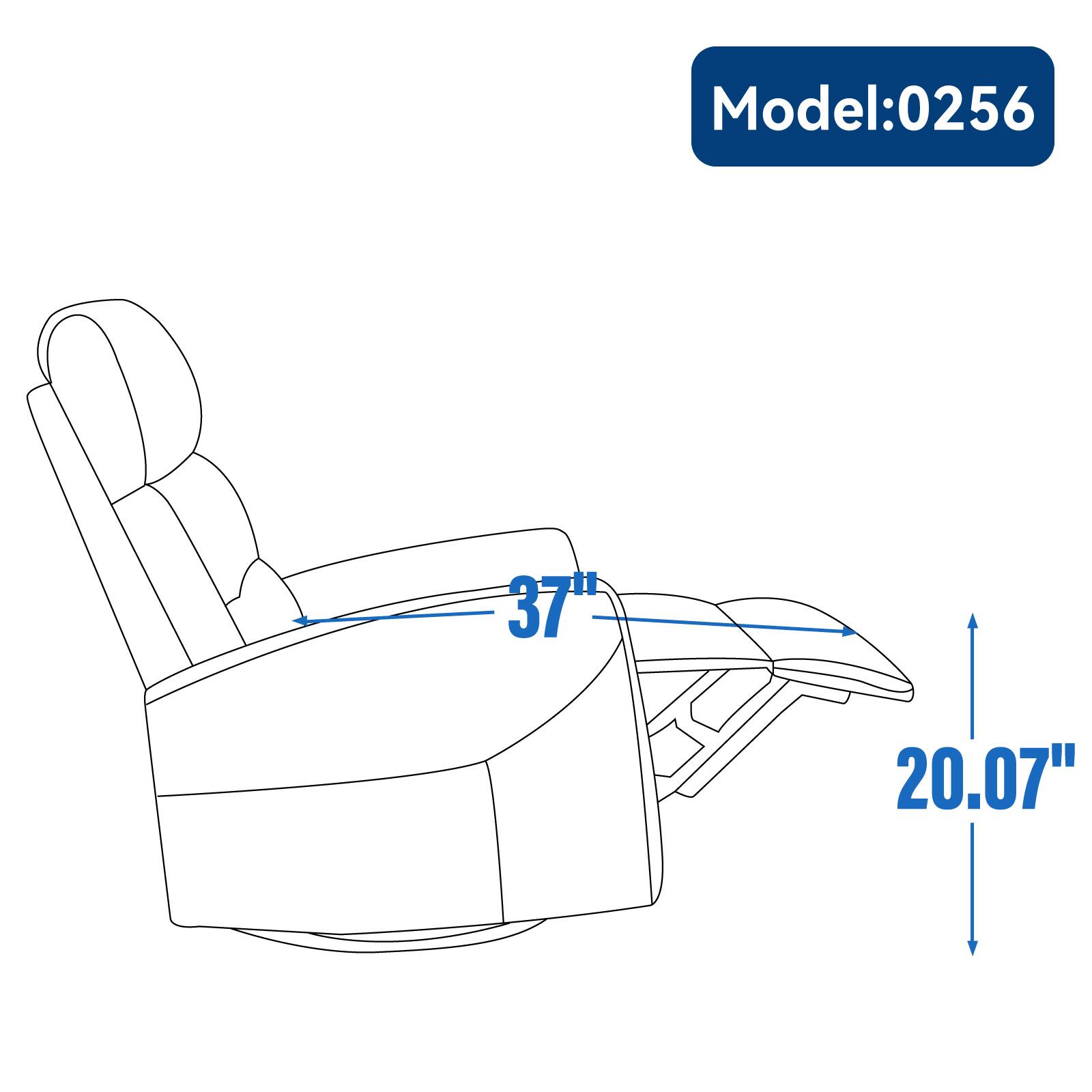 Model: 0256  
37"  
20.07"