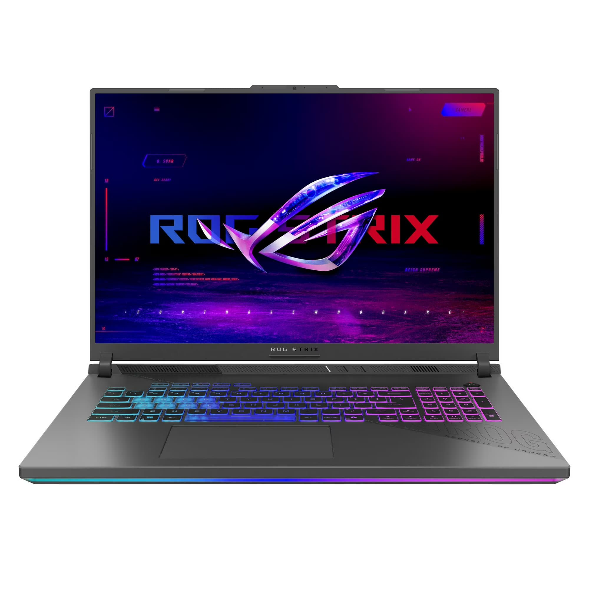 ASUS - ROG Strix G18 Gaming Laptop, 18” WQXDA 240Hz - AMD Ryzen 9 9955HX, 32GB RAM, 1TB SSD, RTX 5070, Win 11, G814FP-WS96 - Eclipse Gray price history on PriceWatchPro
