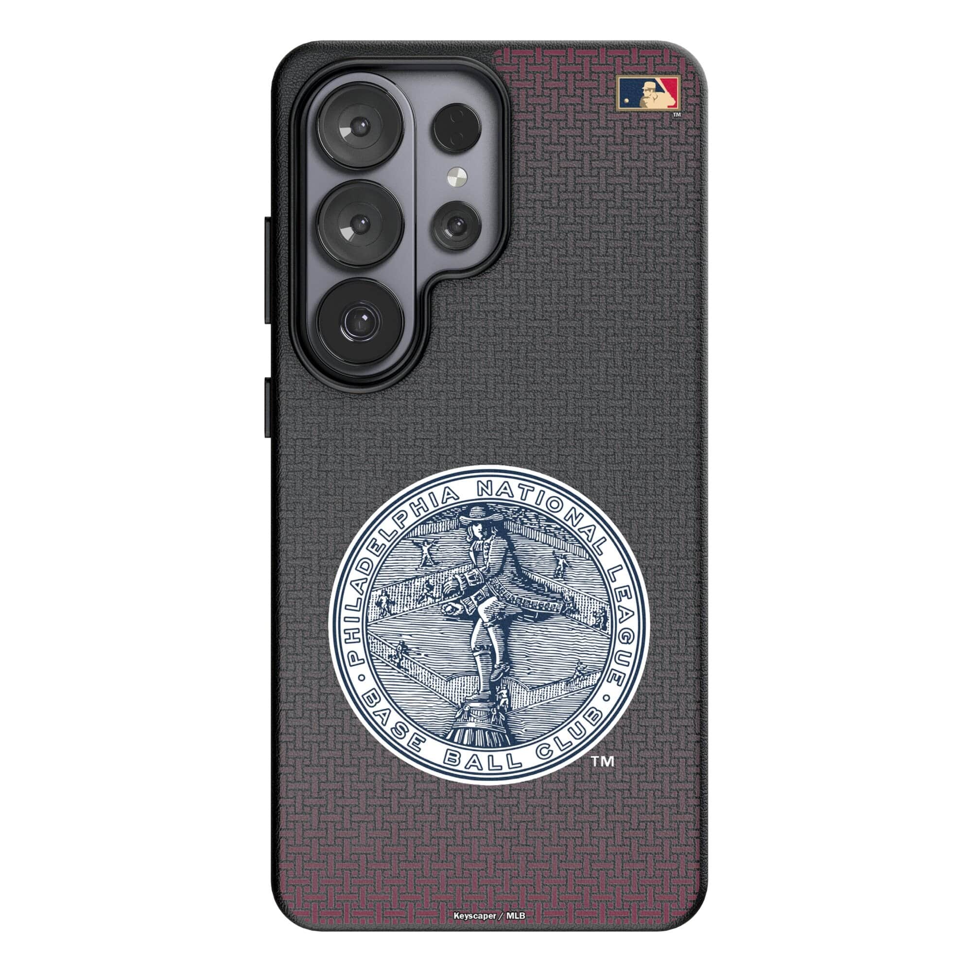 Keyscaper - MLB - Philadelphia Phillies - Cooperstown Collection 1915-1943 Galaxy Magnetic Bump Case - S25 Plus - Black price history on PriceWatchPro