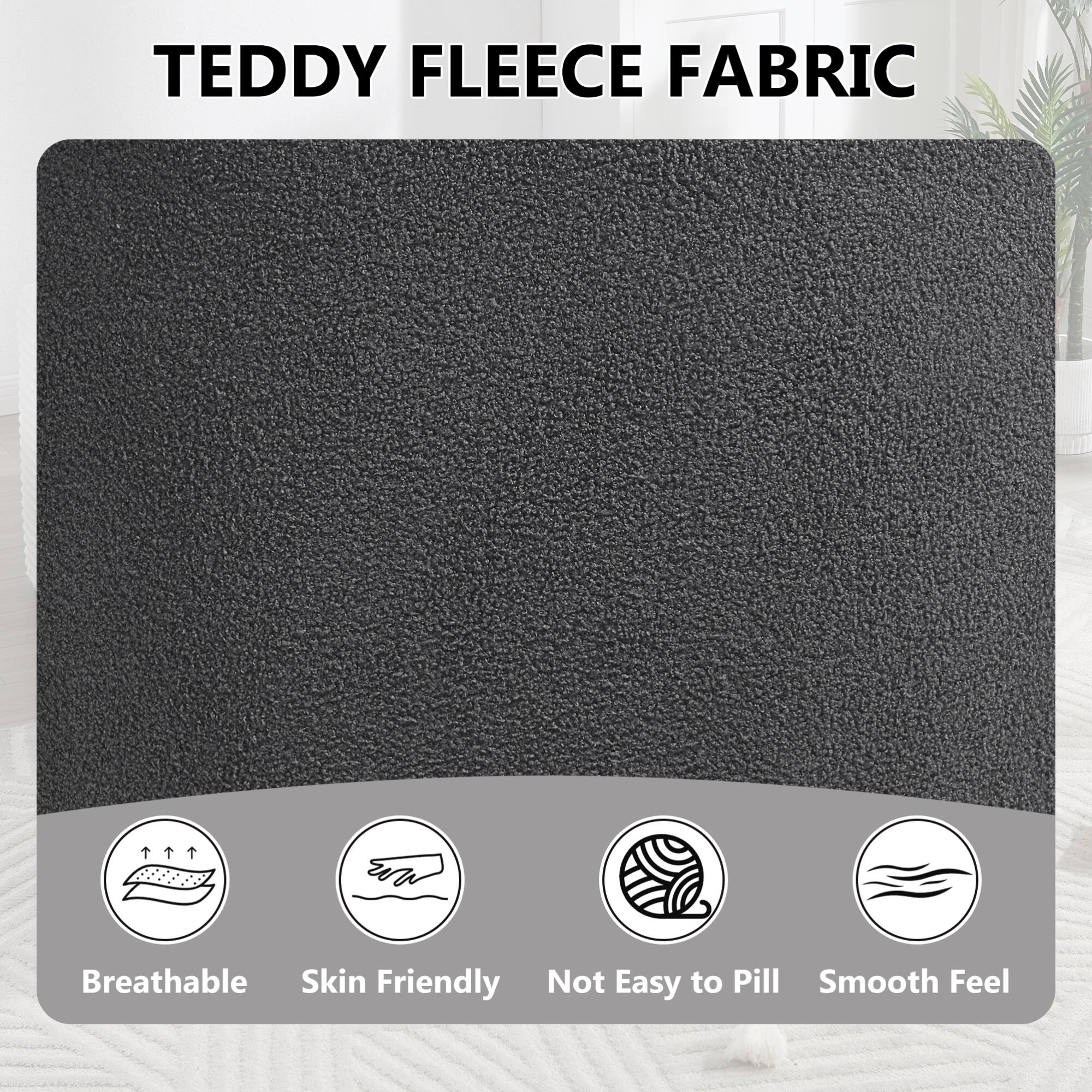 TEDDY FLEECE FABRIC

- Breathable
- Skin Friendly
- Not Easy to Pill
- Smooth Feel