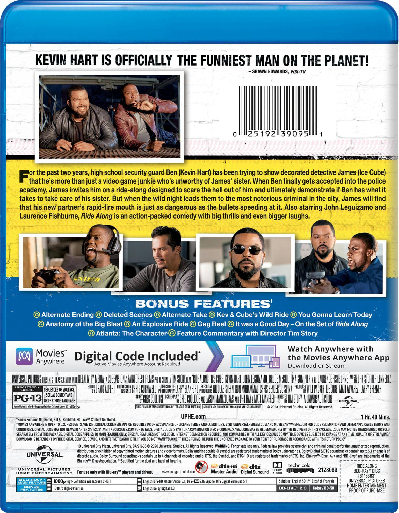 Angle. Ride Along (Blu-ray New Box Art) [Blu-ray].