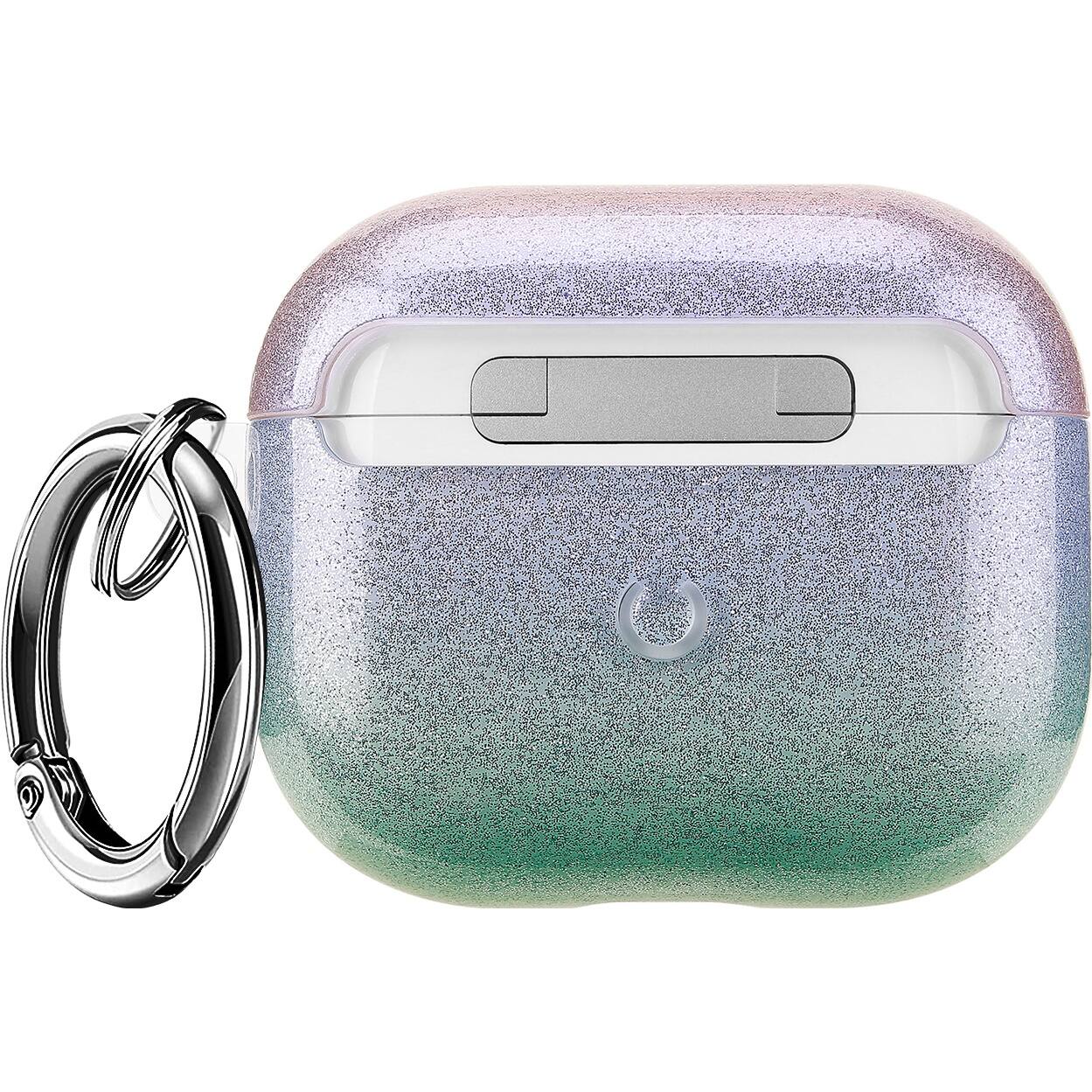 Alt View 11. SaharaCase - Sparkle Series Case for Apple AirPods 3 (3rd Generation) - Blue/Green.