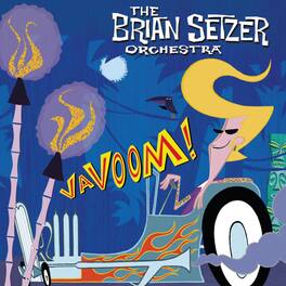 Brian Setzer Orchestra - Vavoom! (Jacket-Caravan Yellow) - VINYL LP