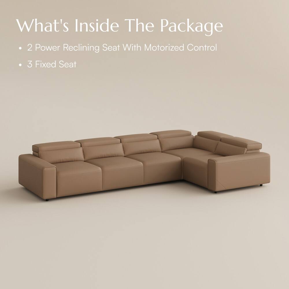 What's Inside The Package
- 2 Power Reclining Seat With Motorized Control
- 3 Fixed Seat