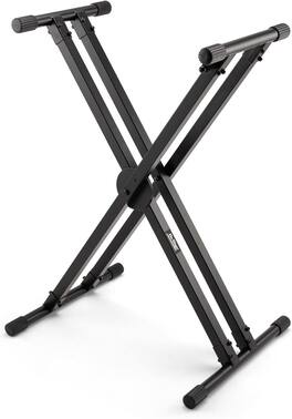 On Stage Stands - On-Stage KS8291XX ERGO-LOK Double-X Keyboard Stand with Lok-Tight Construction (Setup for Keyboards, Synths, Organs, and - "NA"
