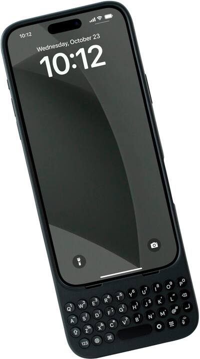 iPhoneアクセサリー Clicks iPhone16pro Black Clicks Keyboard for Apple iPhone 16 Pro Onyx CK-6100-4