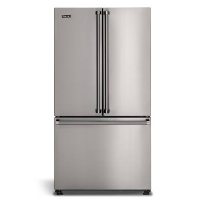 Viking 36 in. Wide French Door Refrigerator Stainless Steel Viking 36 in. Wide French Door Refrigerator Stainless Steel