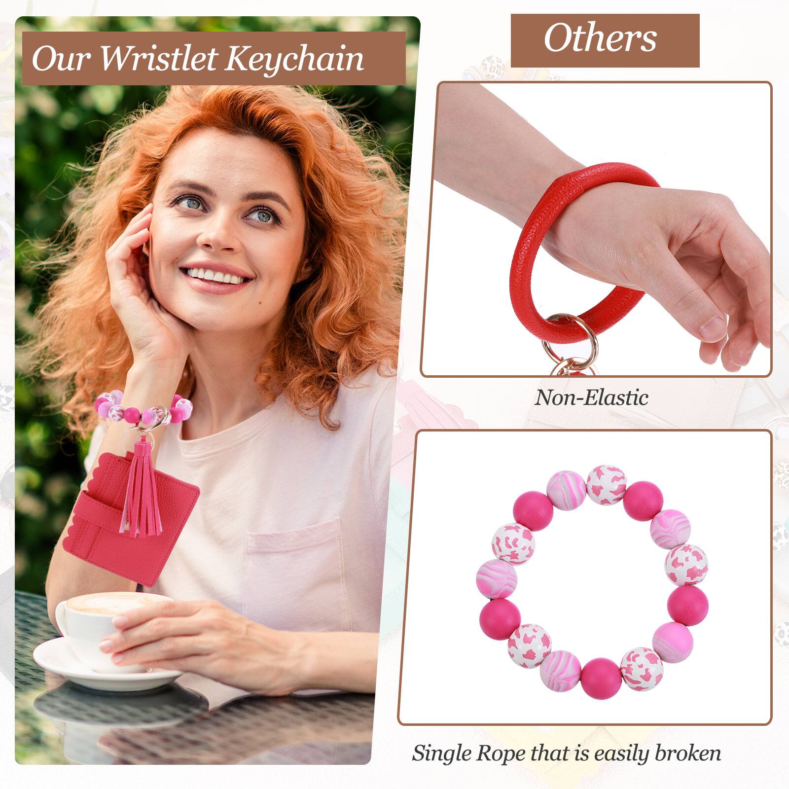 Our Wristlet Keychain

Others

Non-Elastic

Single Rope that is easily broken