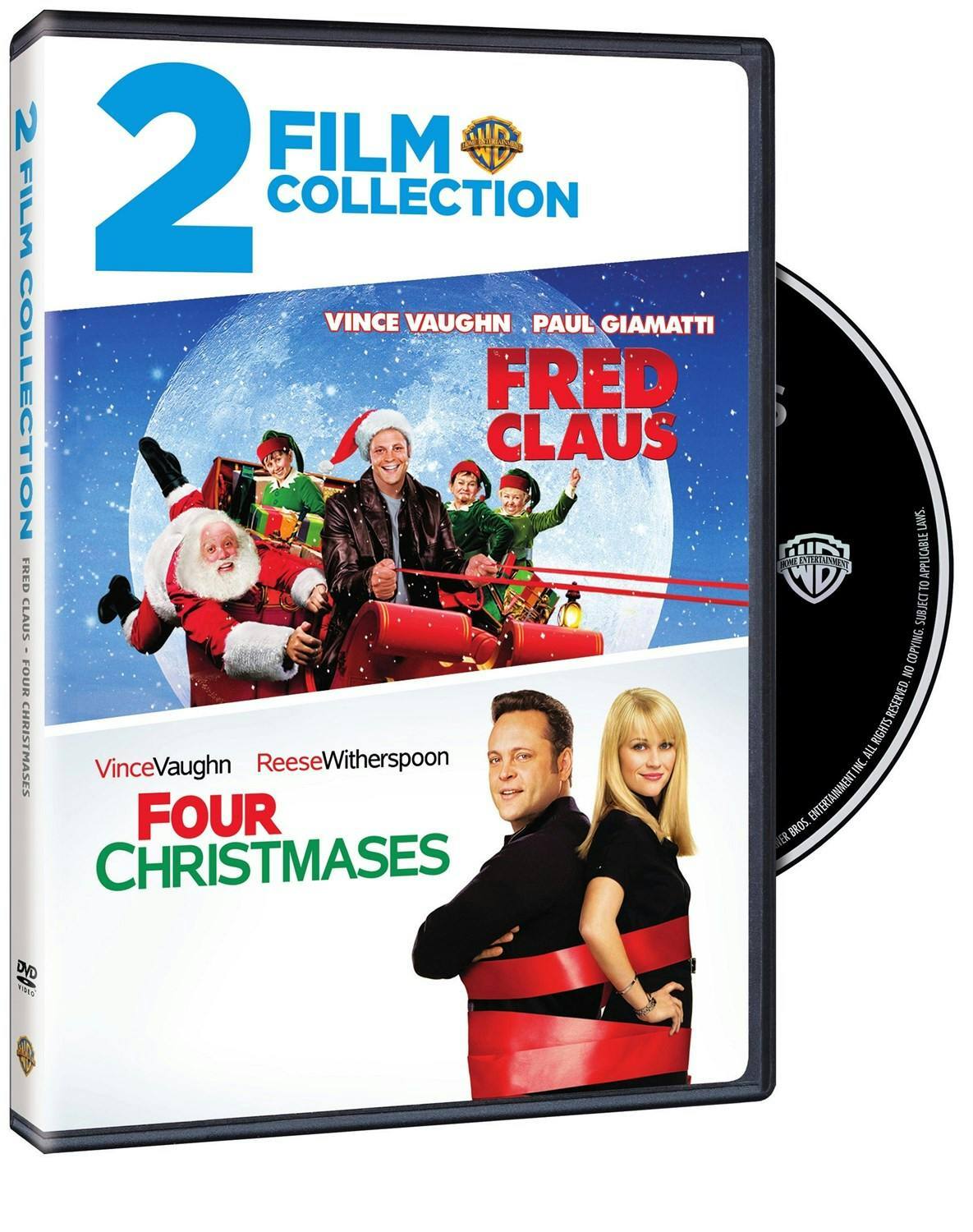 Angle. Fred Claus/Four Christmasses (DVD Double Feature) [DVD].