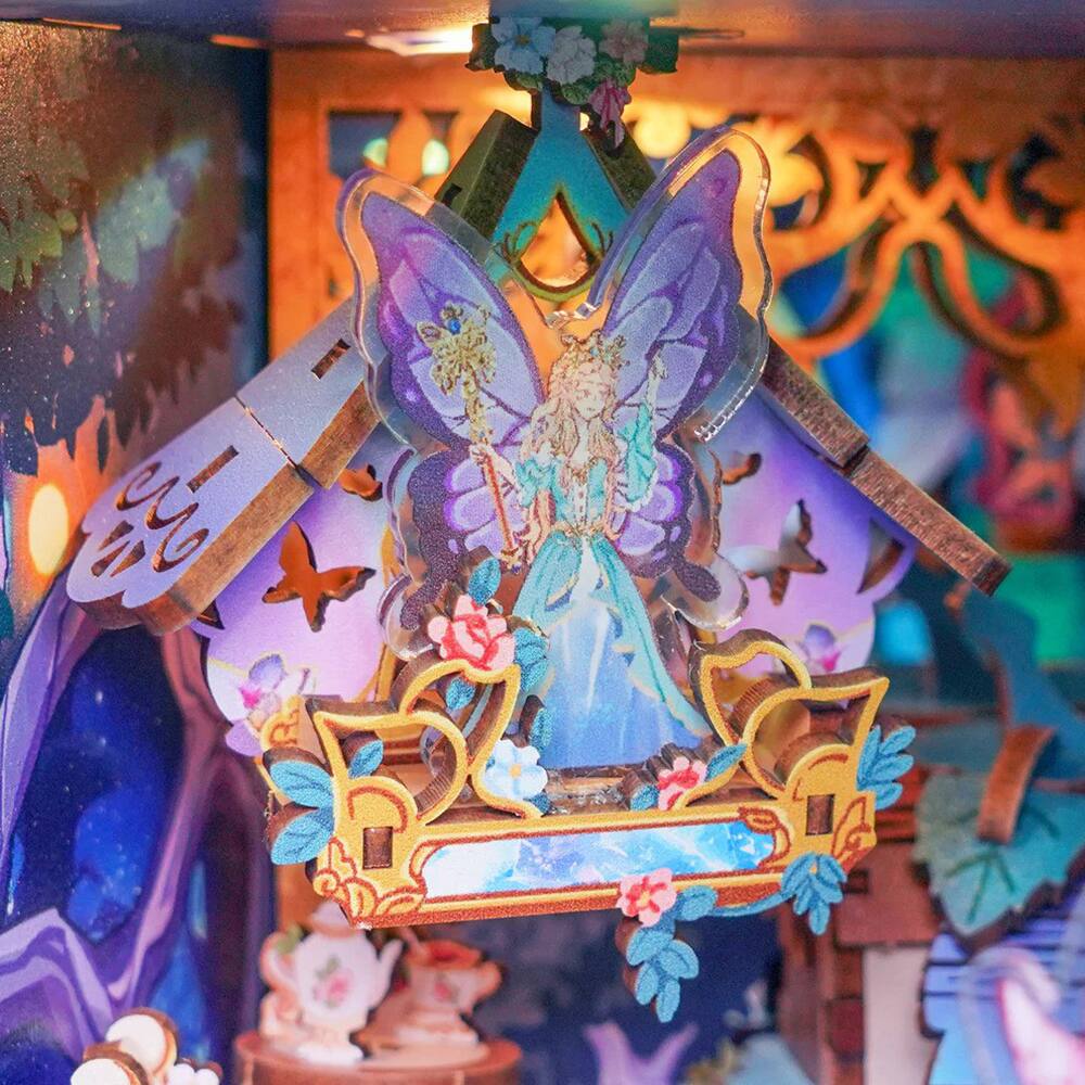 Angle. 3D Puzzle - DIY 3D Book Nook Kit: A Midsummer Night's Dream 206pcs.