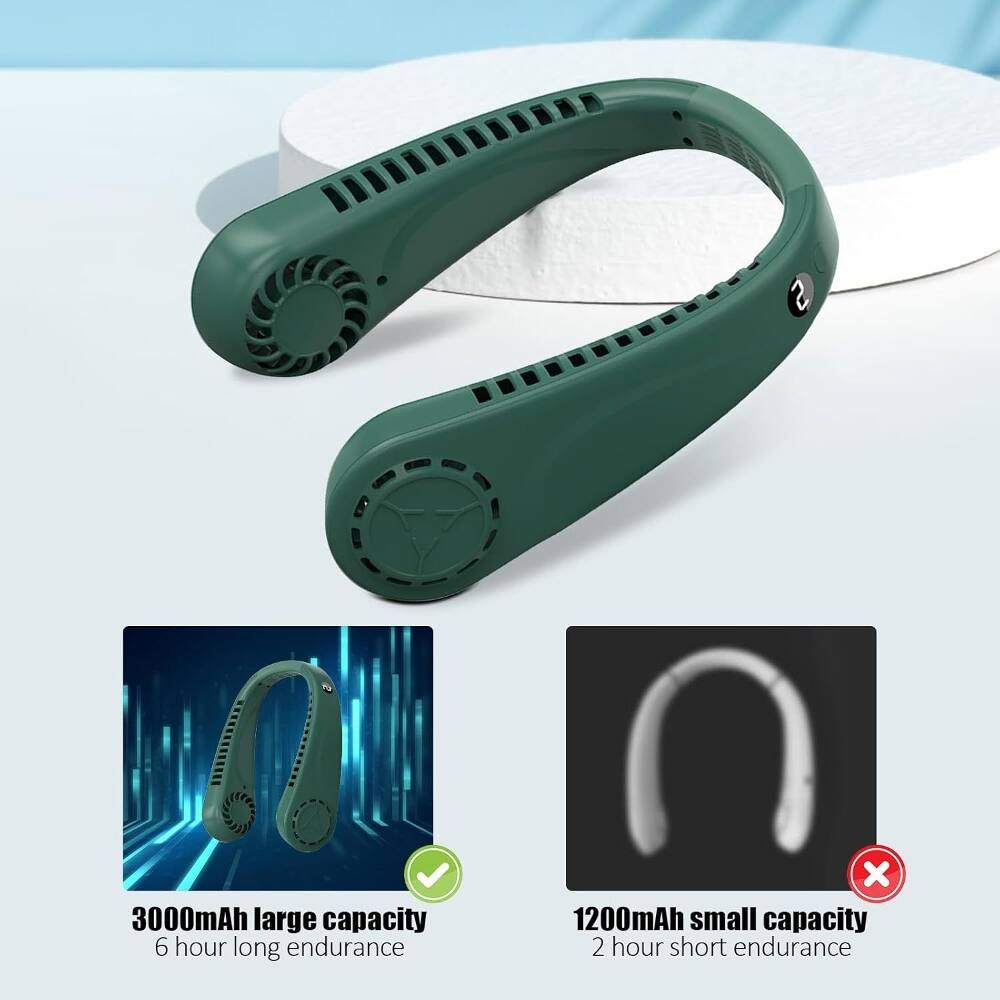 A 3000mAh large capacity 6 hour long endurance x 1200mAh small capacity 2 hour short endurance