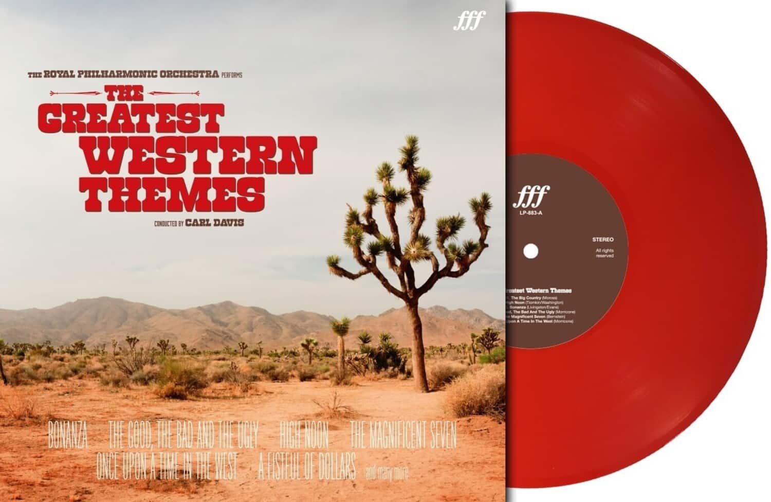 Royal Philharmonic Orchestra - The Greatest Western Themes (Red Vinyl)   - VINYL LP price history on PriceWatchPro