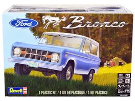 Level 5 Model Kit Ford Bronco 1/25 Scale Model by Revell - Blue