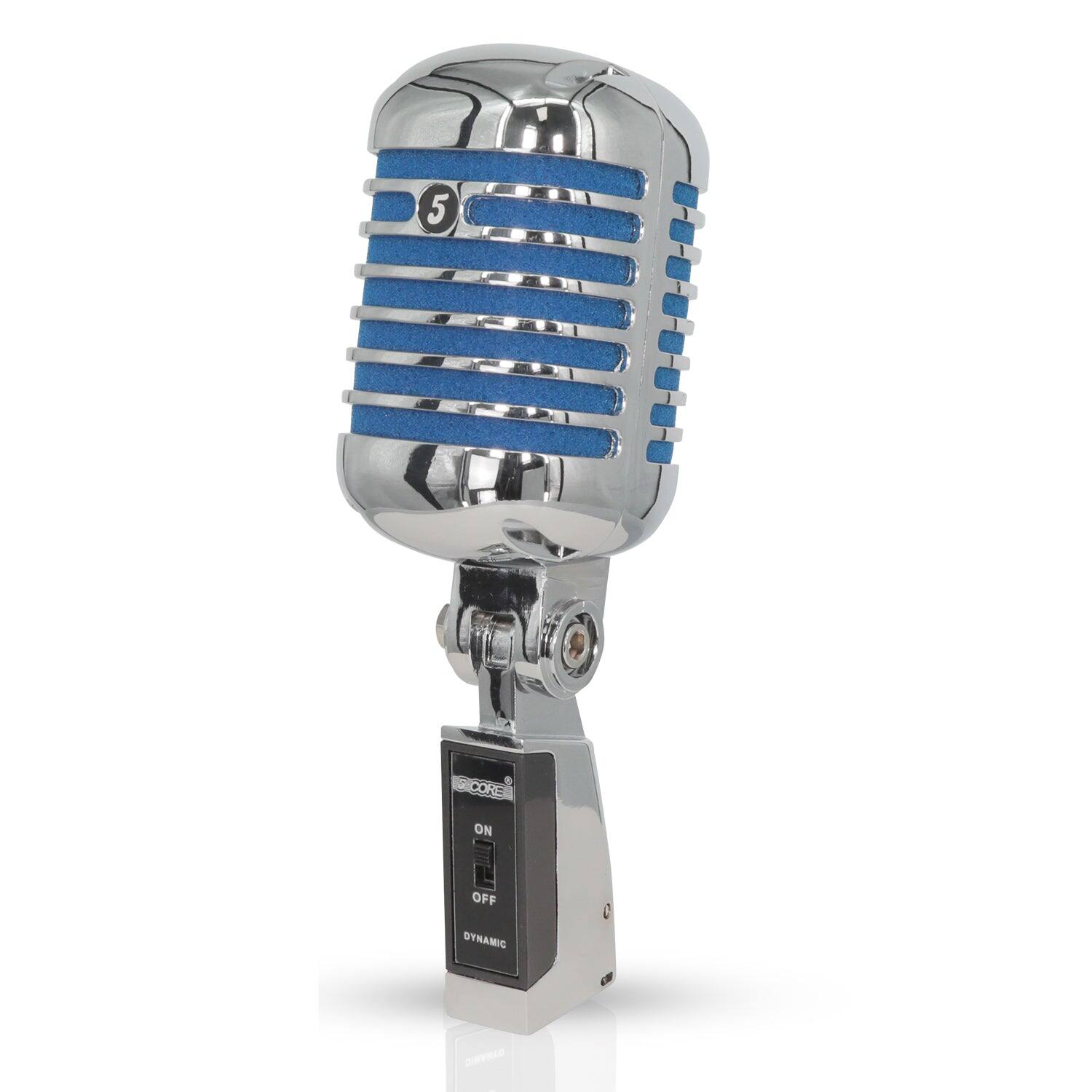 5 CORE - 5Core Vintage Microphone Classic Dynamic Professional XLR Studio Retro Style Mic-RTRO MIC CH BLU price history on PriceWatchPro