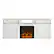 Front. Ameriwood Home - Carson Electric Fireplace TV Console - White.