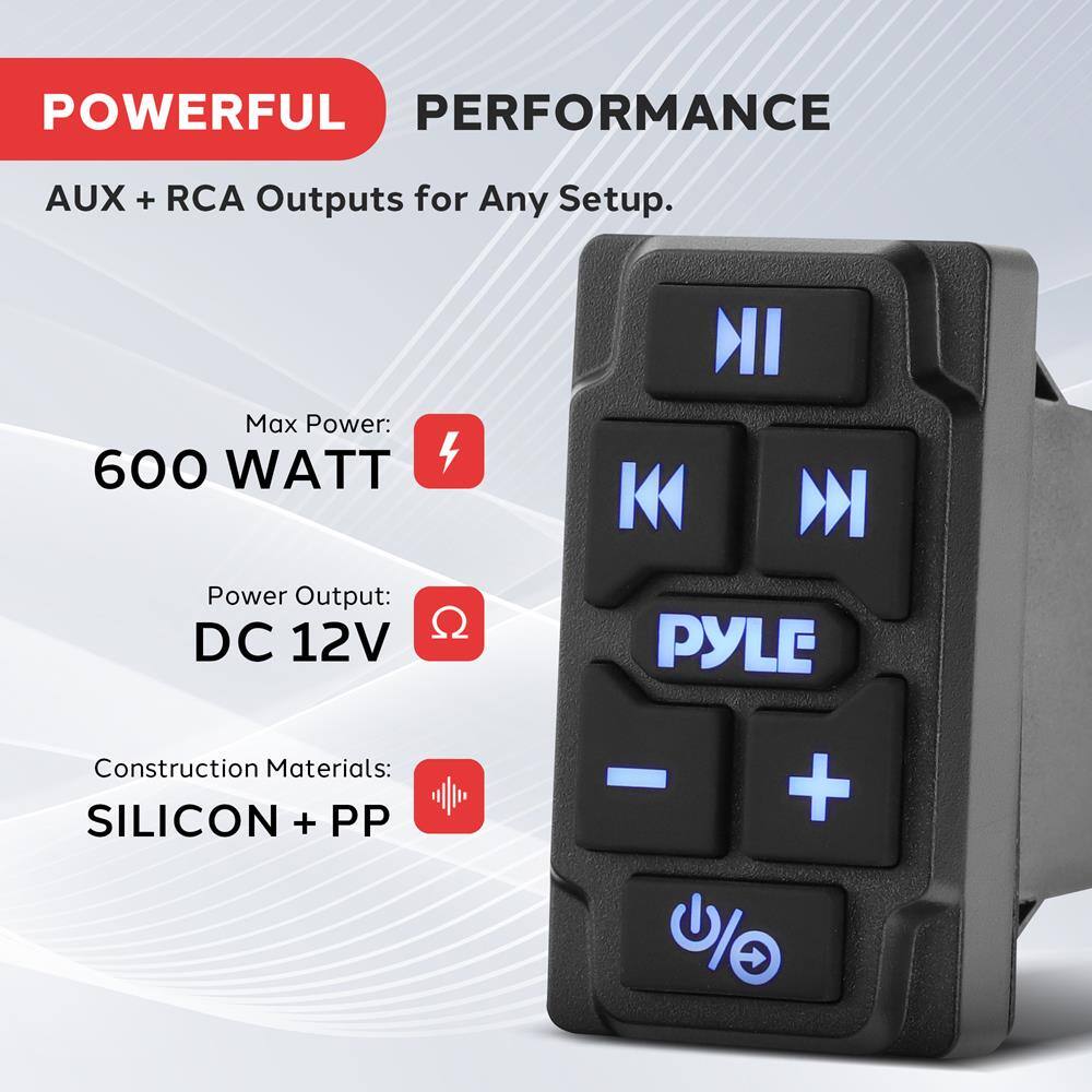 POWERFUL PERFORMANCE  
AUX + RCA Outputs for Any Setup.  

Max Power: 600 WATT  
Power Output: DC 12V  
Construction Materials: SILICON + PP