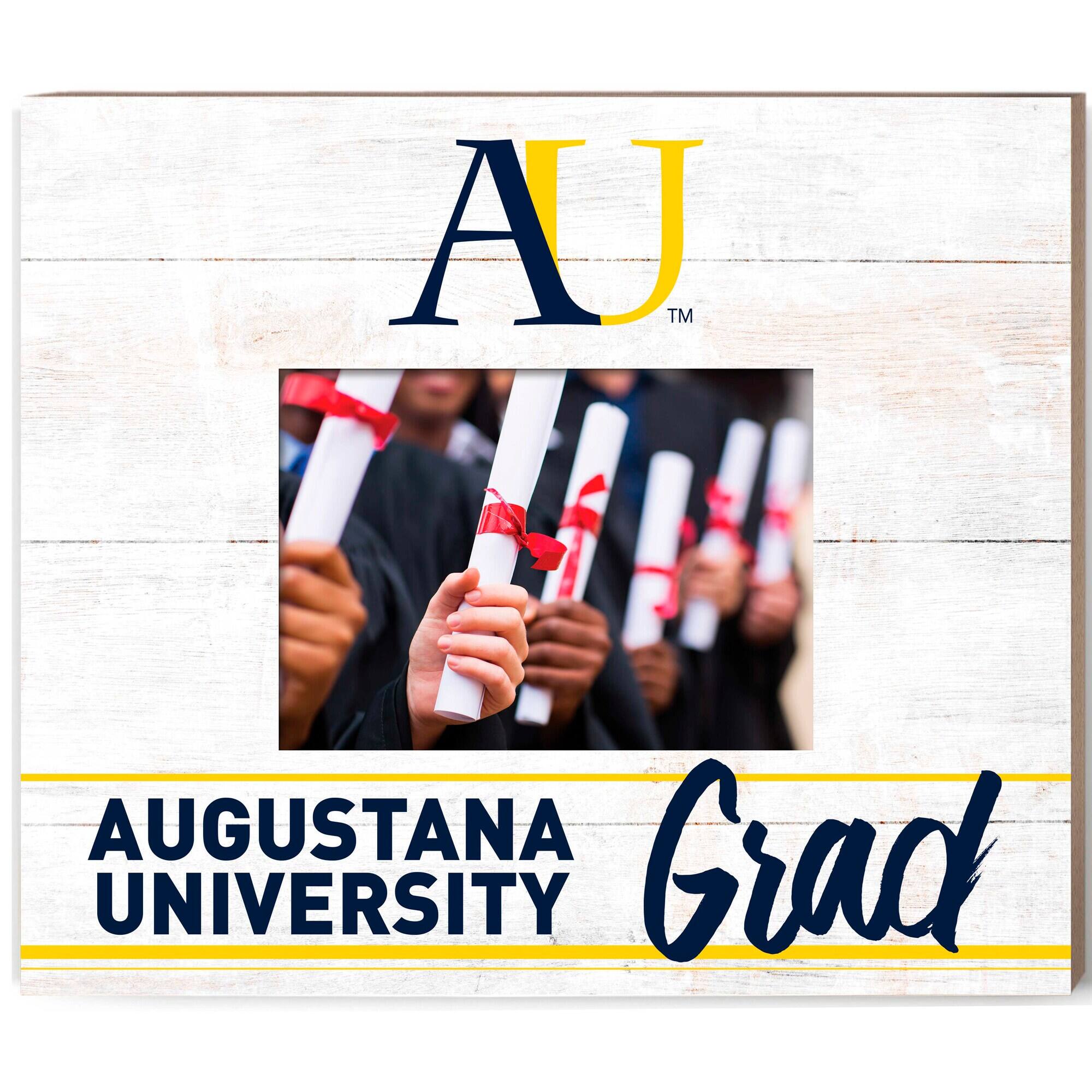 Jardine - Augustana Vikings 13.5" x 11.5" Grad Frame - White