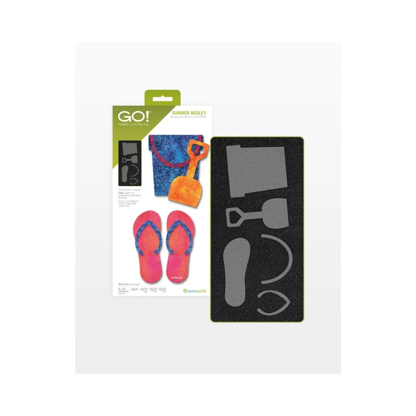 SUMMER MEDLEY GO! | GO! GO! GO! | on accuquilts