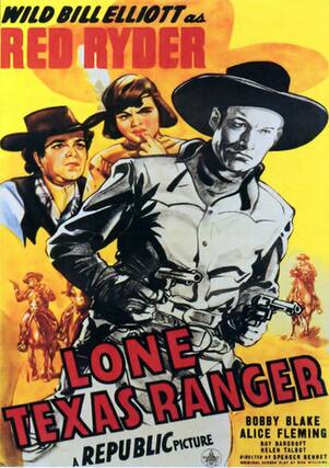 Front. Lone Texas Ranger - DVD.