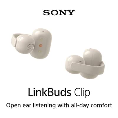 Sony LinkBuds Clip Open Ear Truly Wireless Earbuds with Case Sony LinkBuds Clip Open Ear Truly Wireless Earbuds with Case