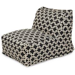 Majestic Home - Chair Lounger Links - Black
