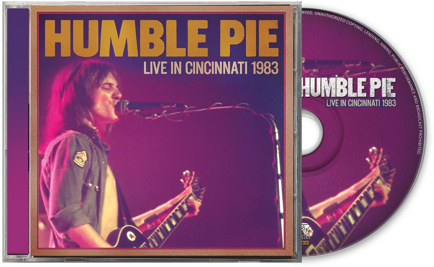 Humble Pie - Live In Cincinnati 1983   - COMPACT DISCS [CD] price history on PriceWatchPro