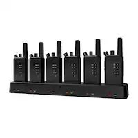 Cobra - Performa 400 Pro Business Two-Way Radio (6-Pack) - Black - Front_Zoom