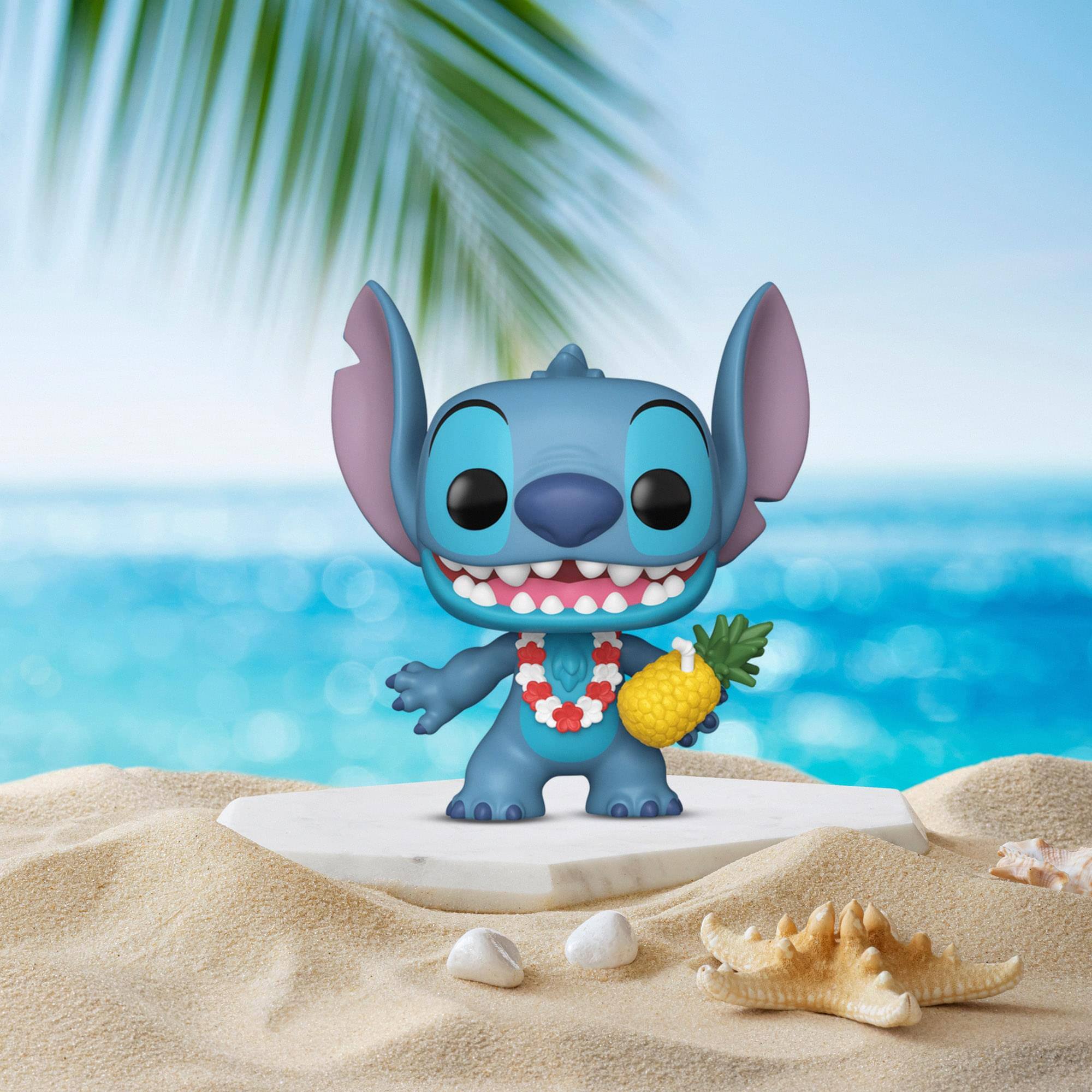 Alt View 2. Funko - FUNKO POP! Disney: Lilo & Stitch - Luau Stitch   - COLLECTIBLES - Multicolor.