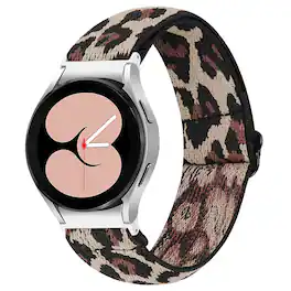 StrapsCo - Nylon Comfort Watch Band Strap For Samsung Galaxy Watch 7 - Leopard