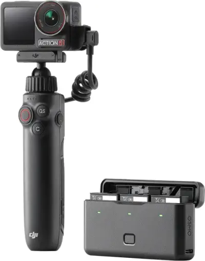 DJI Osmo Action 5 Pro 4K Action Camera Adventure Bundle Black CP.OS.00000378.01 - Best Buy