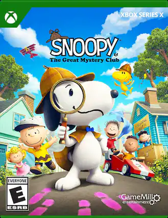 XBOX SERIES X
SNOOPY & The Great Mystery Club
PSYCHIATRIC HELP 54
THE DOCTOR IS IN
EVERYONE
E ESRB
GameMill entertainment - E10+ (Everyone 10+)