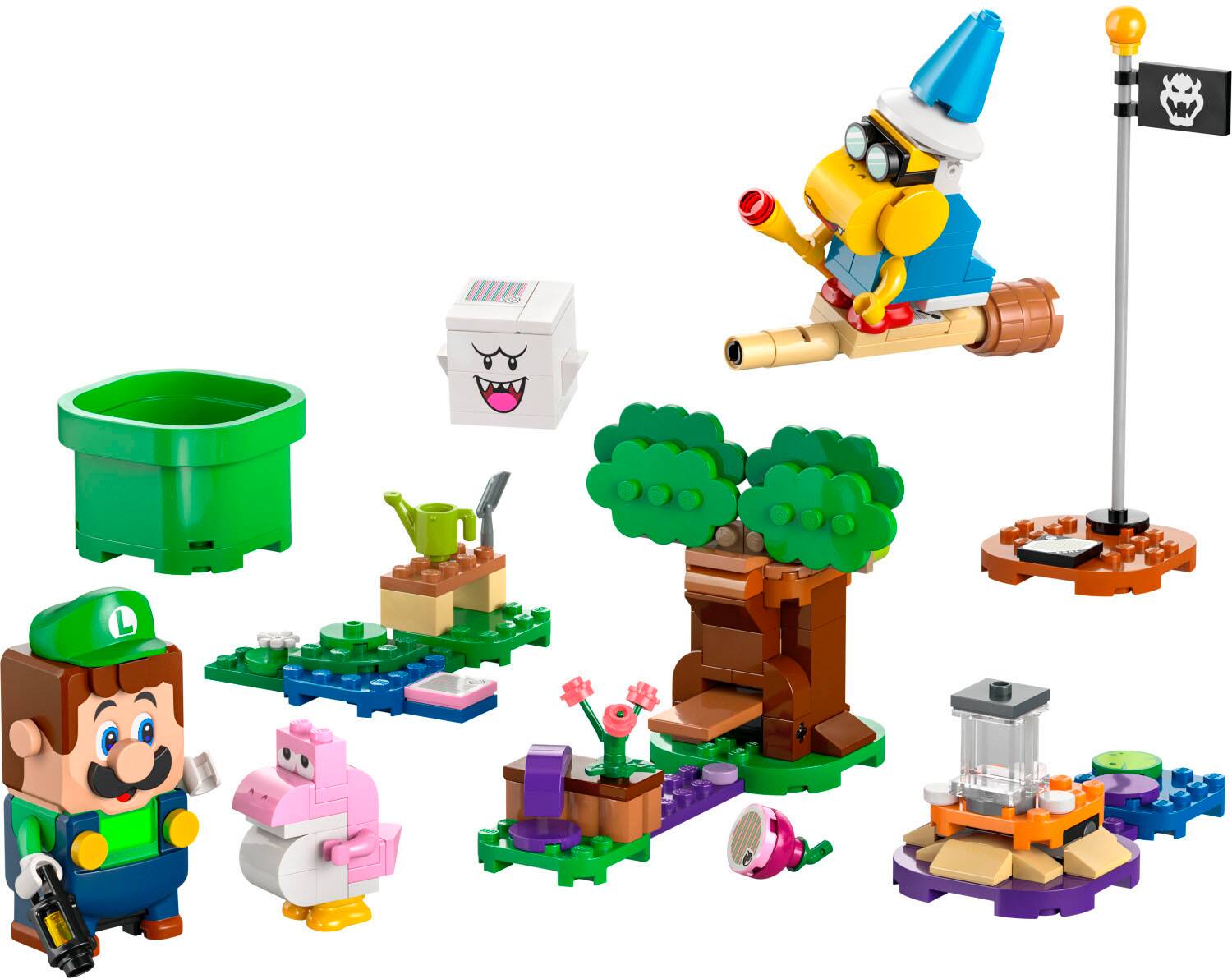 Angle. LEGO - Super Mario Adventures with Interactive Luigi Toy, Nintendo Gift 71440.
