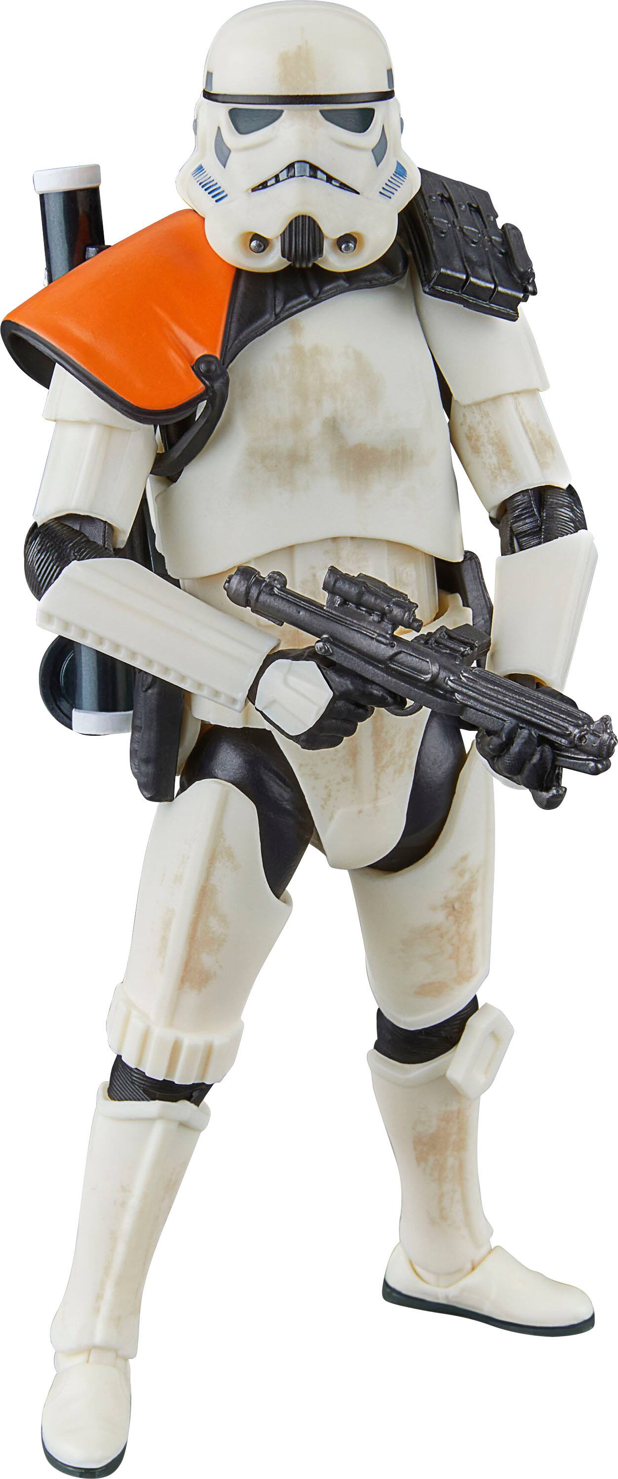Left. Star Wars - The Black Series Sandtrooper.