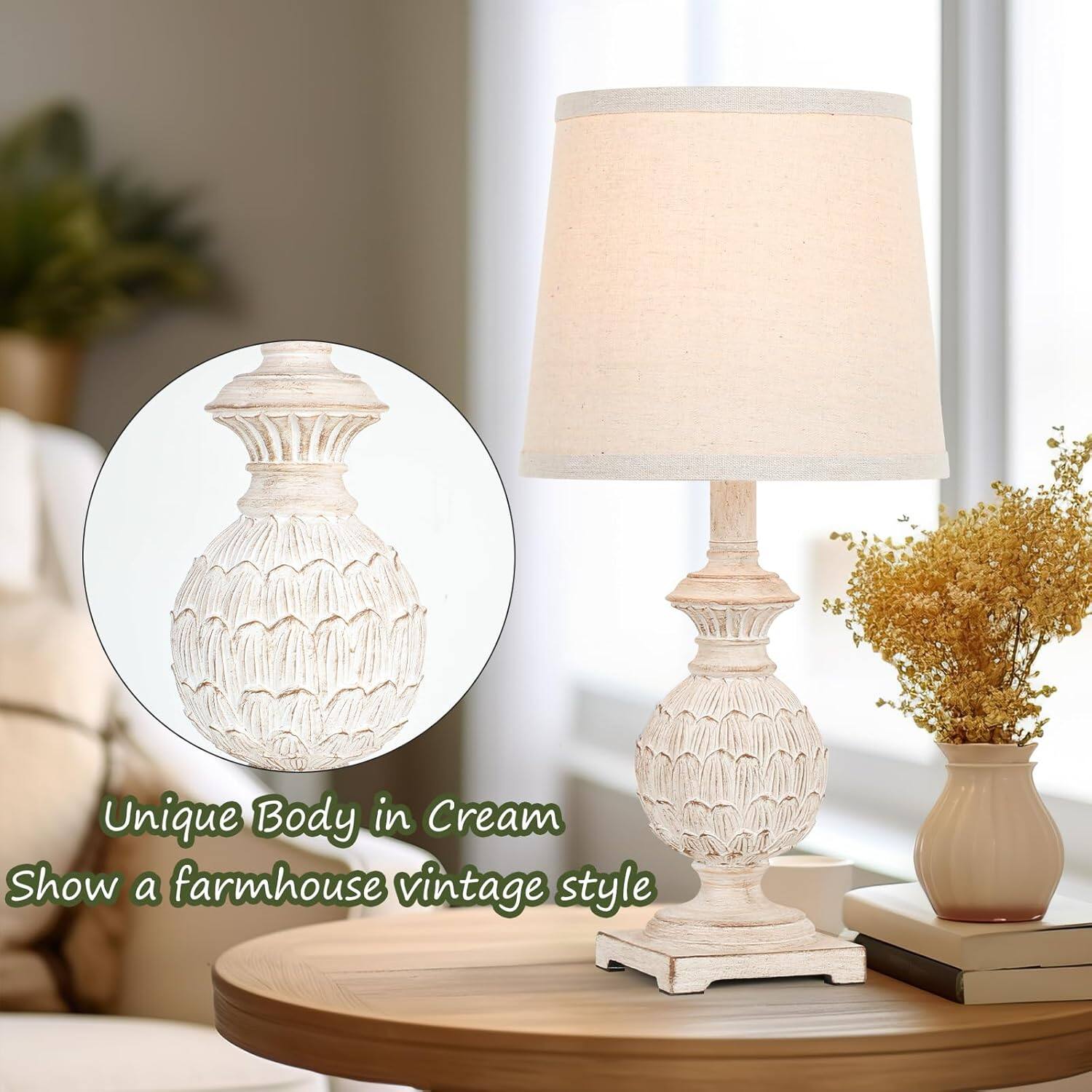 Unique Body in Cream  
Show a farmhouse vintage style