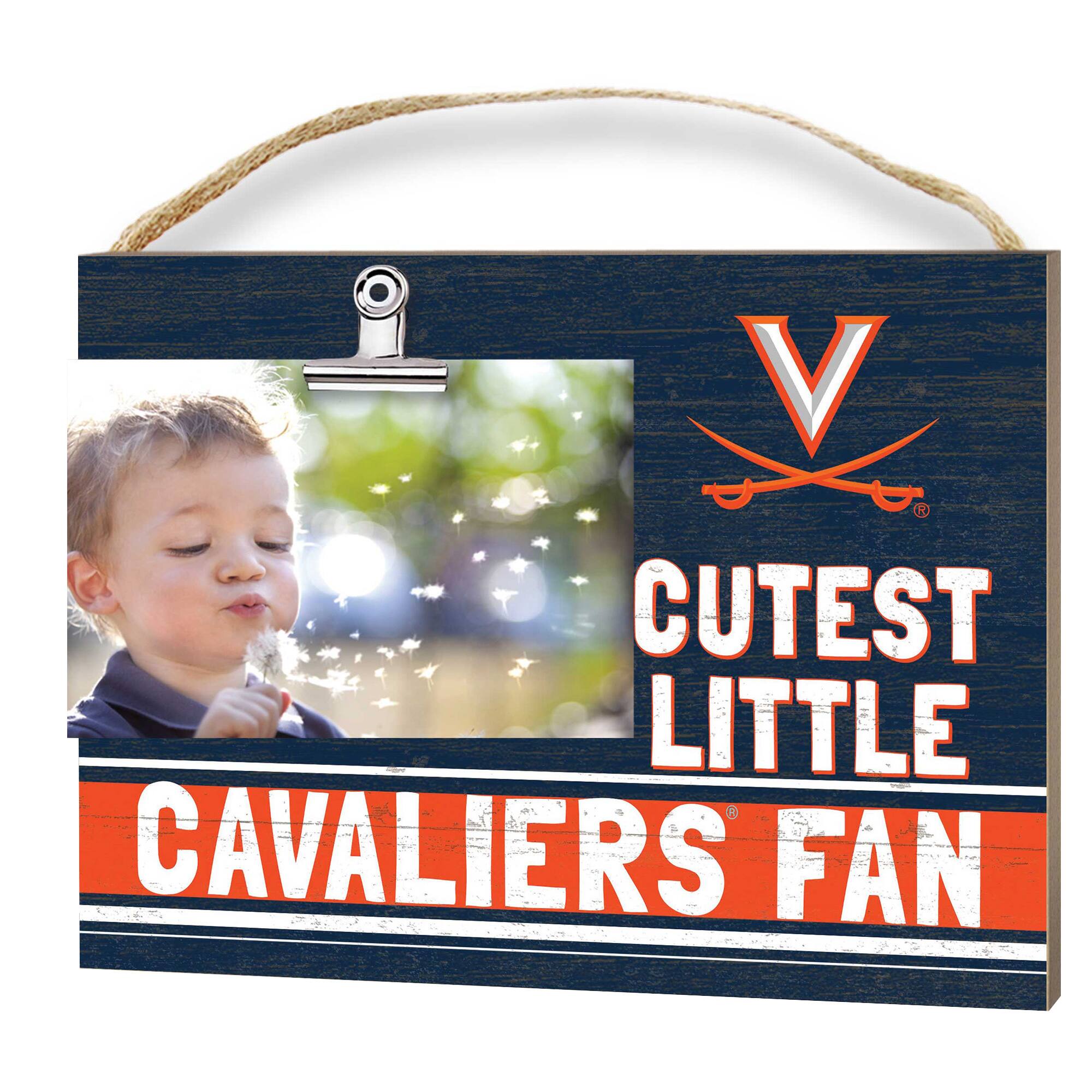 Virginia Cavaliers 8'' x 10'' Cutest Little Team Logo Clip Photo Frame