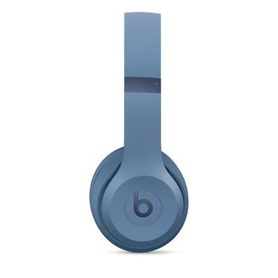 Beats Solo 4 True Wireless On Ear Headphones + Power Adapter Blue Beats Solo 4 True Wireless On Ear Headphones + Power Adapter Blue