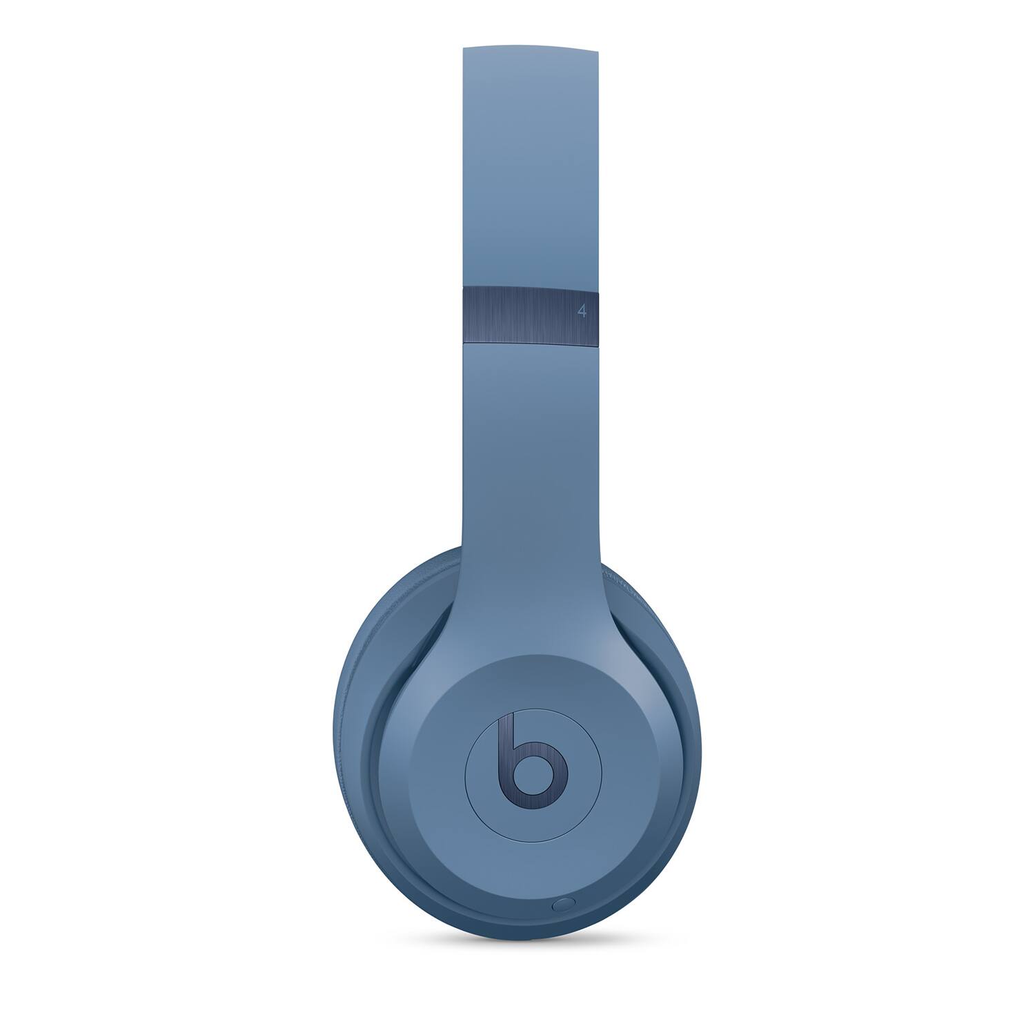 Angle. Beats - Beats - Solo 4 True Wireless On-Ear Headphones + Power Adapter - Blue.