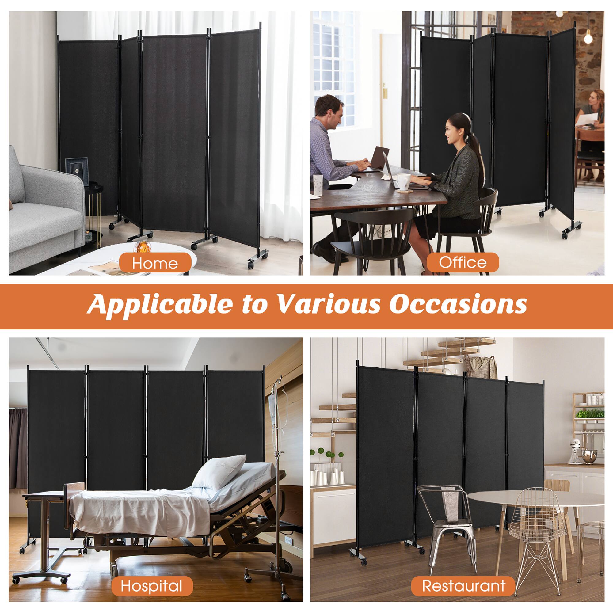 Home  
Office  
Applicable to Various Occasions  
Hospital  
Restaurant