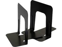 Officemate - Steel Book Ends, 5"H - Black