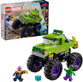 LEGO - Marvel The Hulk Truck vs. Thanos 76312