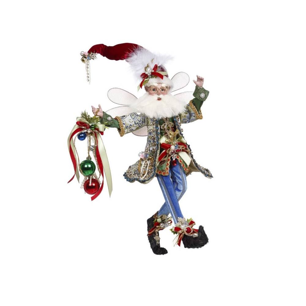 Front. Mark Roberts - Mark Roberts Decorator Jewels Christmas Fairy, Medium 15.5" #51-24052 - Blue.
