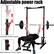 Adjustable power rack
Adjustable barbell support
Adjustable main frame height