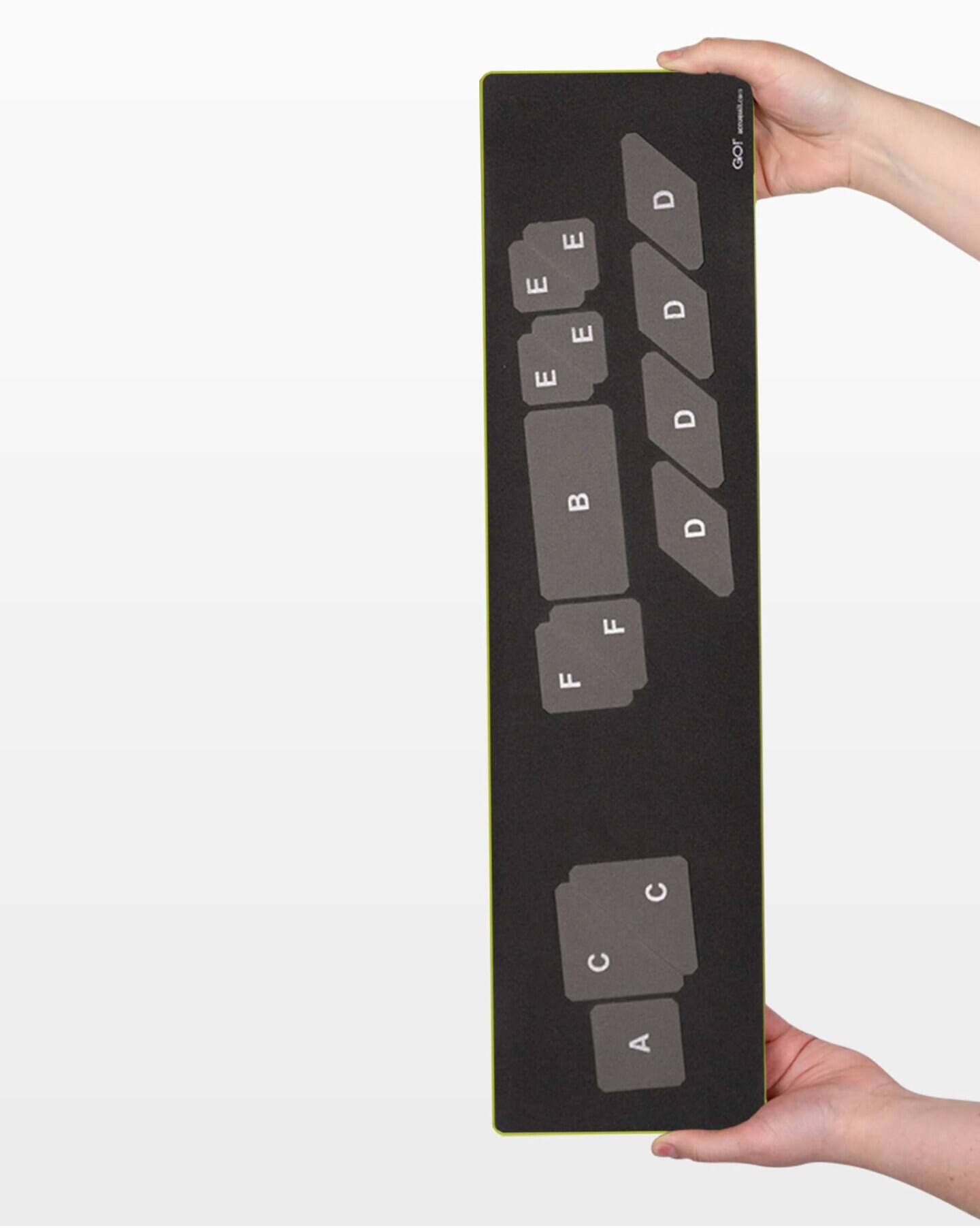 Back. AccuQuilt - Zippity Do Done 18" Red zipper with pull.