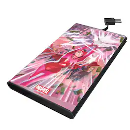 Keyscaper - Marvel Cover Art 5000mAh Flat Powerbank - Scarlet Witch