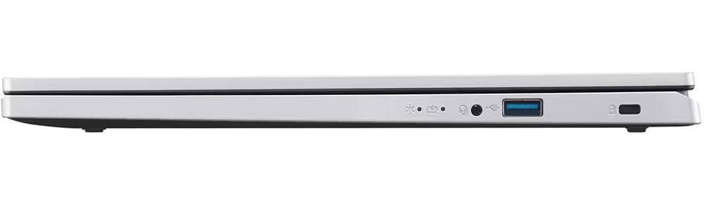 Alt View 5. Acer - Aspire 3 A315 Laptop 15.6 FHD Display (Ryzen 5 7520U, 8GB, 512GB SSD, AMD Radeon, WiFi 6, Win 11 Home) - Silver.