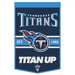 WinCraft - Tennessee Titans 24" x 38" Primary Logo Banner - Multicolor