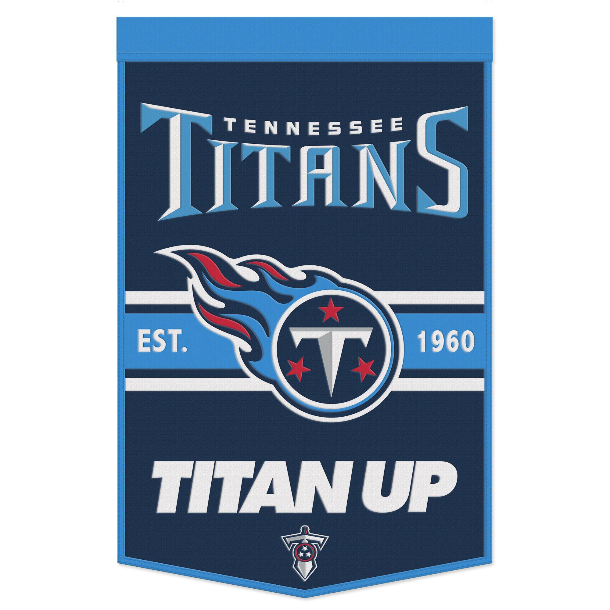 TENNESSEE TITANS  
EST. 1960  
TITAN UP