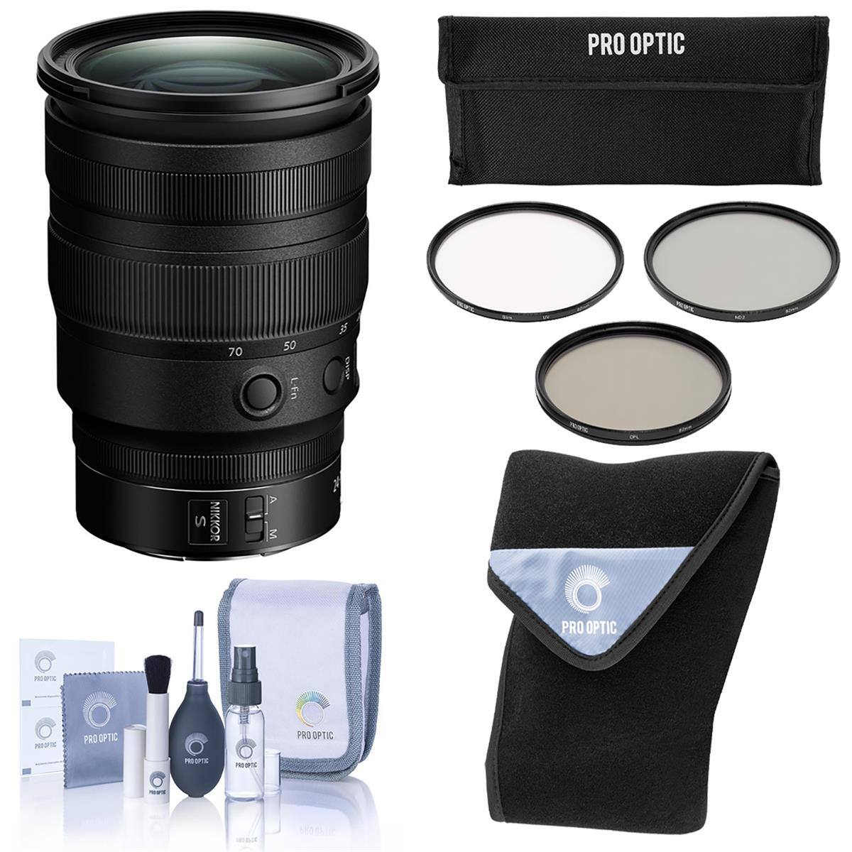 PRO OPTIC  
70  
50 L-Fn  
$ DISP  
PROX  
0%  
S  
NIKKOR  
W  
PRO OPTIC  
PRO OPTIC  
30--084  
PRO OPTIC  
PRO OPTIC  
PROOPTIC  
PREVERTIC