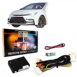 MPC - OEM Remote Activated Remote Starter For 2023-25 Toyota Corolla Gas Push-To-Start - Black