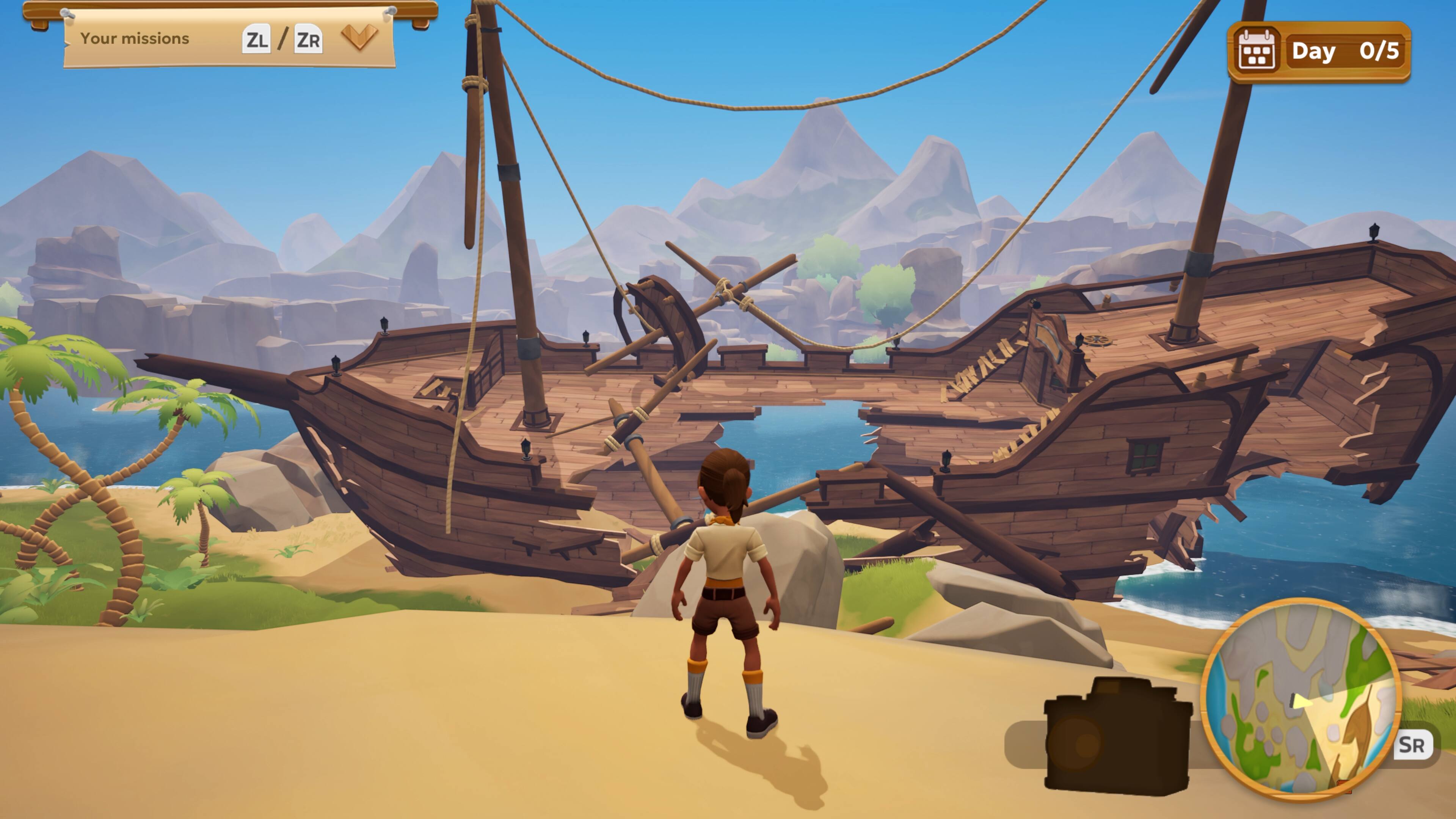 Your missions ZL / ZR Day 0/5 SR